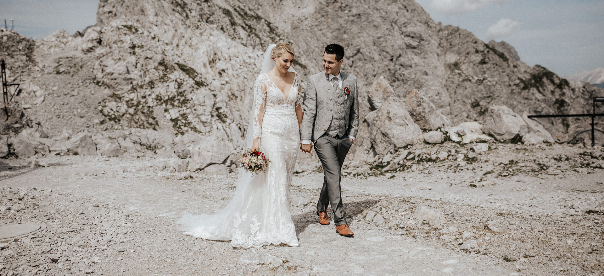 Hochzeit in den Tiroler Bergen