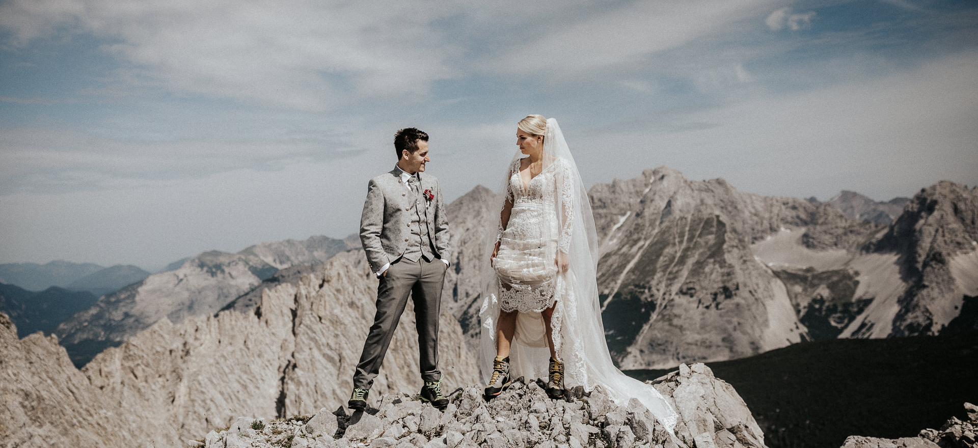 Hochzeitsfotografen Innsbruck in Tirol am Hafelekar