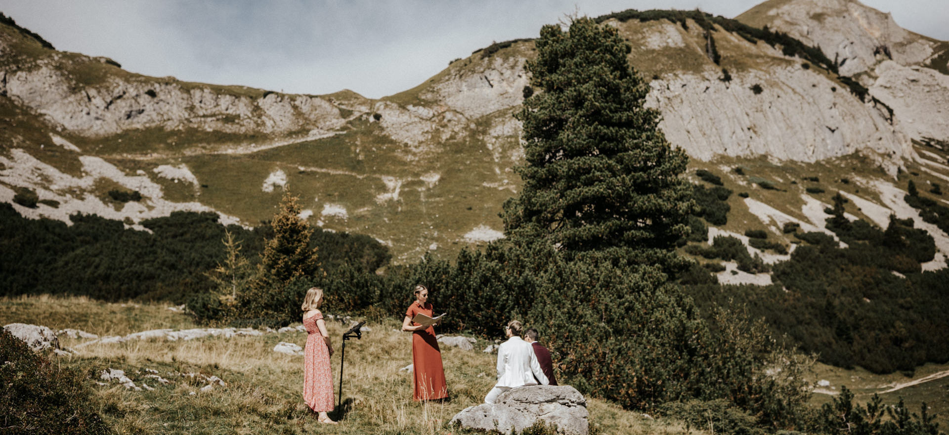 Hochzeitsfotograf mit Drohne