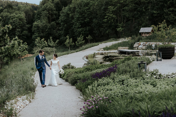 Hochzeitsbilder am Hochzeitstag Refugium Hochstrass
